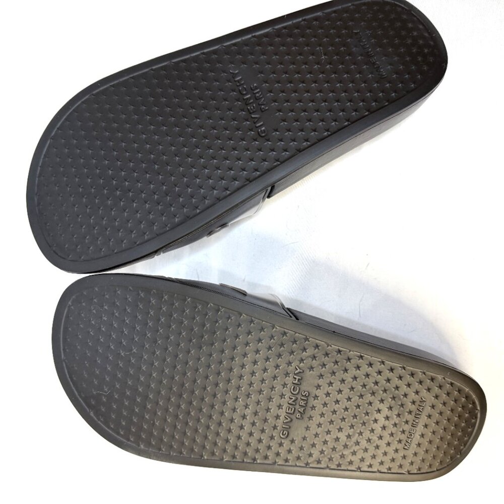 New Never Worn Givenchy Paris Transparent Rubber Slides – Neutral - Picture 3 of 4